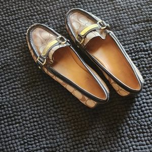 Coach women's canvas loafers